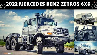 Mercedes Zetros 2022 - Mercedes Zetros 6x6 Off-road Test Drive - Features & Specs