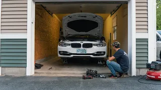 BMW F30 LOWERING SPRINGS SHENANIGANS!