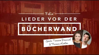 The Schuyler Sisters - Tamara Pascual, Thomas Hohler (05) Felix' Lieder vor der Bücherwand