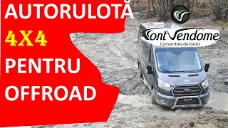 Campervan 4x4 – Font Vendome Fortyvan - autorulotă pentru offroad