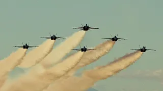 2024 Blue Angels practices & Thunderbirds arrival!