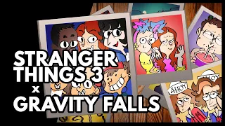 STRANGER THINGS 3 Cartoon [Gravity Falls Mashup]