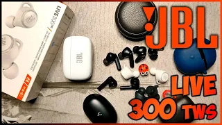 JBL Live 300TWS | когда ФУНКЦИОНАЛ богатый, а звук... | ОБЗОР беспроводных наушников