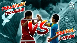 Thongsai vs Zaman | Most Epic Striker Battle | HD