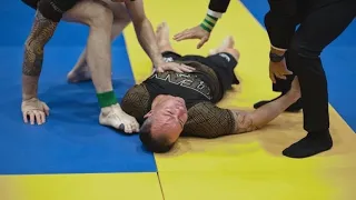 Triangle Sleeper Hold puts Brown Belt out in 30s