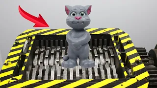 SHREDDING TALKING TOM AND TOYS SATISFYING