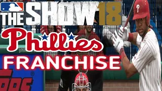 MLB The Show 18 (PS4) - Marlins vs Phillies Game 4 (Full Broadcast Presntation)