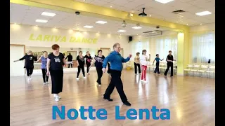 Notte Lenta  Социальная румба  Разучиваем и сразу танцуем  ОМСК  Lariva Dance  27 10 2023 г