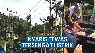 Ngecek Jaringan, Pegawai PLN di Papua Nyaris Tewas Tersengat Listrik