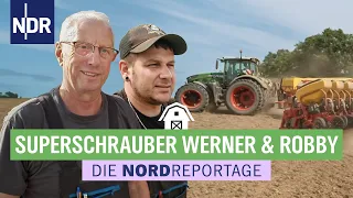 Werner und Robby - die Superschrauber  | Trecker, Typen, Erntezeit 3 | Die Nordreportage