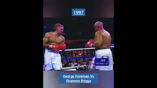 "The last fight of George Foreman"-George Foreman Vs Shannon Briggs 1997(leyenda del Boxeo)