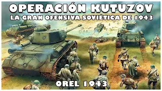 Operación Kutuzov: La BRUTAL ofensiva soviética de 1943 que paralizó la batalla de Kursk