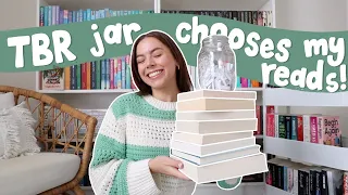 TBR prompt jar chooses my August reads!! 🫙📖