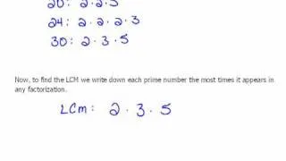 Find LCM Using Prime Factorization Method  3.2