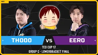 WC3 - [HU] TH000 vs eer0 [UD] - LB Final - TeD Cup 17