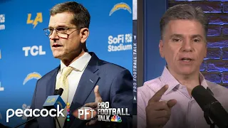 Jim Harbaugh can elevate Chargers to compete with Chiefs | Pro Football Talk | NFL on NBC