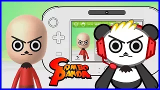 Making a Mii on Nintendo Wii U Let's Play with Combo Panda