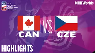 Canada vs. Czech Republic - Semi Final - Game Highlights - #IIHFWorlds 2019