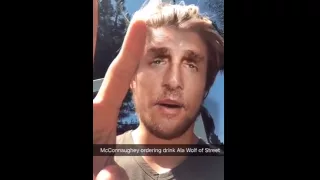 Guy does great Matthew McConaughey impression