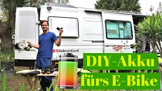 36V E-Bike Akku aus Ryobi One + Werkzeug Akkus DIY/Pedelec/Kastenwagen/VANLIFE