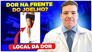 DOR NA FRENTE DO JOELHO: O QUE PODE SER?