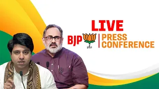 LIVE: BJP Leader Shehzad Poonawalla & Rajeev Chandrasekhar Addresses Press Conference |LS Polls 2024