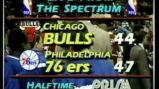 Michael Jordan: 49 pts vs Sixers 3/11/87