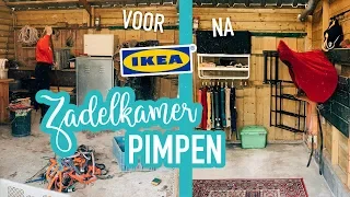 Zadelkamer pimpen & Bas krijgt paardrijles VLOG#7