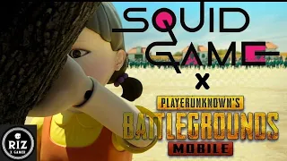 SQUID GAME IN PUBG MOBILE 😯 | PUBG x SQUID GAME | MEME EDIT 😂