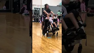 Wheelchair dance with different abilities