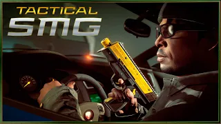 GTA Online UNLOCK Tactical SMG - Accuracy Comparison with AP Pistol - San Andreas Mercenaries DLC