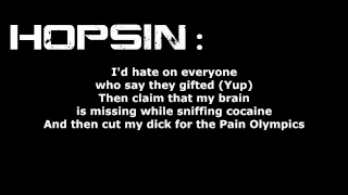 Hopsin - I'm Not Crazy [Lyrics] [HD]
