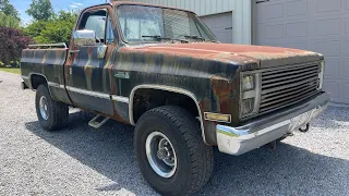 Rust Bucket 85 GMC High Sierra 4x4