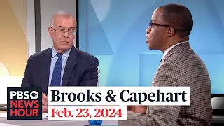 Brooks and Capehart on U.S. aid for Ukraine wavering on partisan battle lines