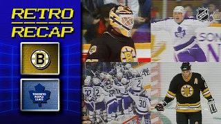 Leafs shock Boston with amazing comeback | Retro Recap | Bruins vs. Maple Leafs