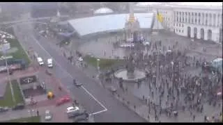Киев Майдан 24 ноября 2013-12 часов дня