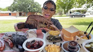 First time Eating TEXAS BBQ OMG!!!