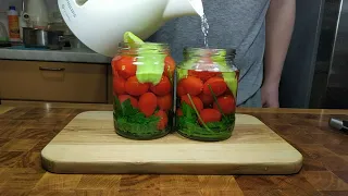 Pickled cherry tomatoes - grandmother's recipes