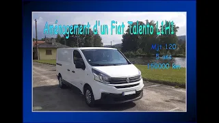Aménagement d'un Fiat Talento en Van
