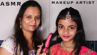 ASMR - MAKEUP ARTIST doing makeup (makeup tutorial roleplay)