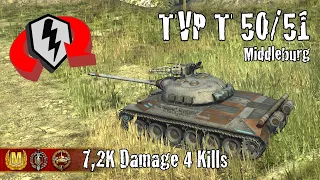 TVP T 50/51  |  7,2K Damage 4 Kills  |  WoT Blitz Replays