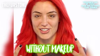 30 Female Superstars With And Without Makeup