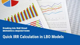 Quick IRR Calculation in LBO Models