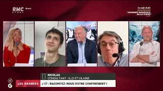 "Je ne me suis pas lavé depuis un mois" - Nicolas, auditeur des GG, parle de son confinement