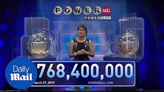 Winning numbers read in historic $768M Powerball drawing