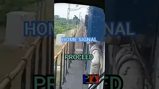 SIGNALS IN INDIAN RAILWAY | TRAIN MOVEMENT#GRS