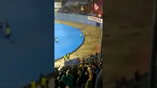 Slavlje Hajdukovih igrača nakon pobjede protiv Dinama