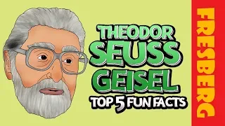 5 Fun Facts about Theodor Seuss Geisel aka Dr Seuss | Educational Biography Cartoon for Students