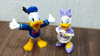 Donald Duck & Daisy Duck Action Figures. #donaldduck #disney #daisyduck #donald