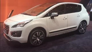 Peugeot 3008 HYbrid4 2016 In detail review walkaround Interior Exterior